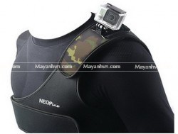Gopro camera accessories worn camouflage single shoulder strap extreme sports equipment