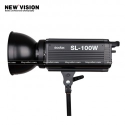 Godox SL-100W 2400LUX Studio LED Continuous Video Light Bowens Mount w/ Remote