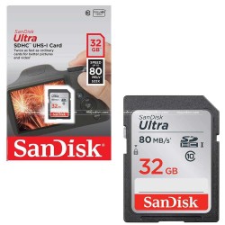 Thẻ Nhớ Sandisk SDHC Ultra 32GB (80MB/S)