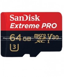 Thẻ nhớ MicroSDXC SanDisk Extreme Pro U3 V30 633X 64GB (95mb/s)