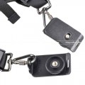Caden Quick Double Shoulder Sling Black Dual Strap Belt Strap For 2 Cameras