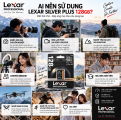 Thẻ Nhớ Lexar Professional SILVER PLUS SDXC UHS-I U3 V30 128GB 255MB/s (Chính Hãng)