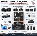 Thẻ Nhớ Lexar Professional SILVER PLUS SDXC UHS-I U3 V30 128GB 255MB/s (Chính Hãng)