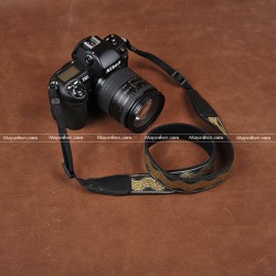 Dây đeo máy ảnh hoa văn Cam-in 8485