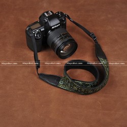 Dây đeo máy ảnh hoa văn Cam-in 8462