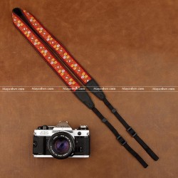 Dây đeo máy ảnh hoa văn Cam-in 8421