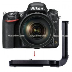Quick Release L-Plate Bracket Hand Grip for Nikon D750