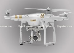  Máy bay quay phim Flycam DJI Phantom 3 4K  Video Professional (Đặt hàng)