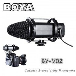 Microphone Stereo Video BOYA BY-V02