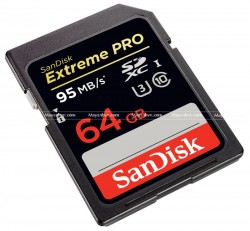 Thẻ nhớ SanDisk SDXC Extreme Pro 64Gb (633X - 95m/s)