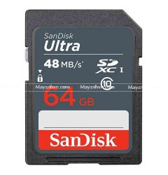 Thẻ Nhớ Sandisk SDXC Ultra 64GB Class 10 (48MB/S) 