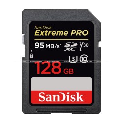 Thẻ nhớ SDXC SanDisk Extreme Pro U3 V30 128GB (95mb/s - 633X)
