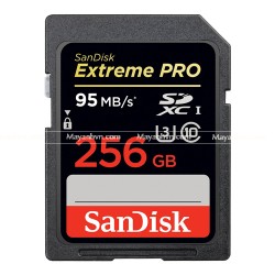 Thẻ nhớ SDXC SanDisk Extreme Pro UHS-I U3 256GB (95mb/s - 633X) 