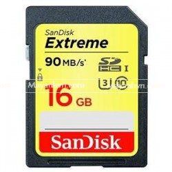 Thẻ Nhớ SanDisk SDHC Extreme 16GB (90MB/S)