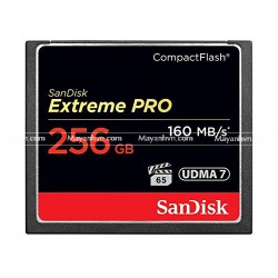 Thẻ Nhớ CF Sandisk Extreme Pro 256GB (1067X - 160MB/S) 