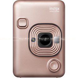 Máy Ảnh Lấy Liền Instax Mini LiPlay - Blush Gold (Chính Hãng)