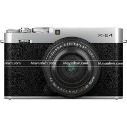 Fujifilm X-E4 Kit XF 27mm f/2.8 R WR  (Chính hãng) | Silver