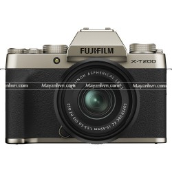 Máy Ảnh Fujifilm X-T200 Kit 15-45mm  (Chính Hãng) | Champagne Gold