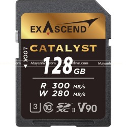 Thẻ Nhớ Exascend Catalyst SDXC 128GB V90 (300/280MB/S)