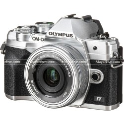 Máy Ảnh OM SYSTEM OM-D E-M10 Mark IV Kit 14-42mm F3.5-5.6 EZ | Silver (Chính Hãng)