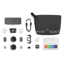 Microphone DJI Mic Mini 2 (2TX + 1RX + Hộp sạc) | Chính Hãng