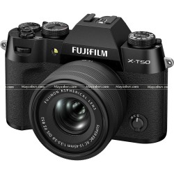 Máy Ảnh Fujifilm X-T50 Kit XC 15-45mm F3.5-5.6 OIS PZ Màu Đen