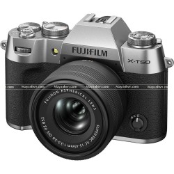 Máy Ảnh Fujifilm X-T50 Kit XC 15-45mm F3.5-5.6 OIS PZ Màu Bạc