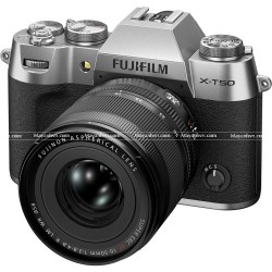Máy Ảnh Fujifilm X-T50 Kit XF 16-50mm F2.8-4.8 R LM WR Màu Bạc