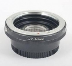 C/Y-NIKON Adapter Mount Contax Yashica C/Y Lens to Nikon SLR / DSLR with Optial Glass