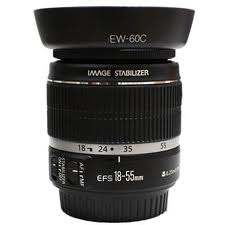 EW-60C Lens Hood for Canon 18-55mm 28-80mm f/3.5-5.6