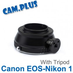 Canon EOS EF Mount Lens To Nikon 1 J1 V1 Adapter Ring