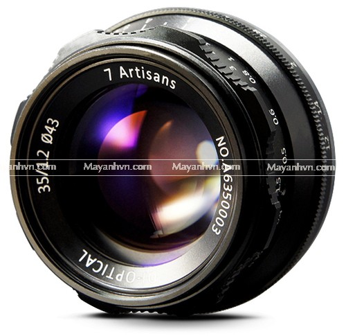 Ống kính MF 7artisans 35mm F/1.2 (Chính Hãng)