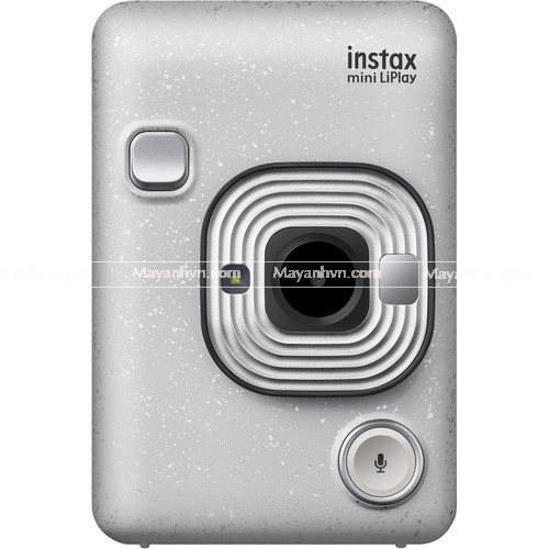 Máy Ảnh Lấy Liền Instax Mini LiPlay - Stone White (Chính Hãng)