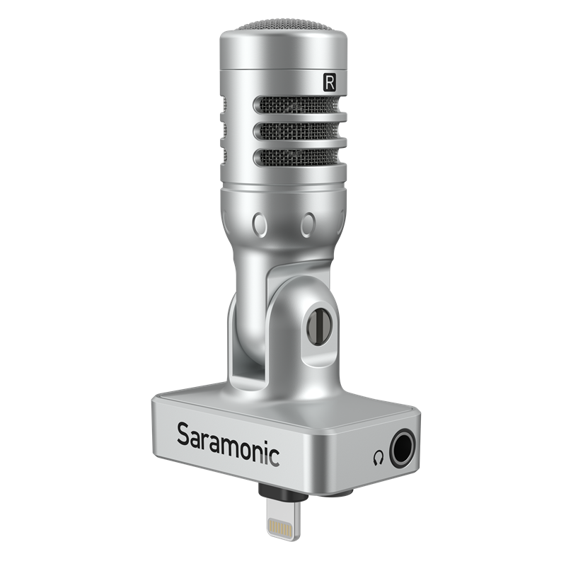 Micro Thu Âm Cho Điện Thoại Saramonic SmartMic MTV11 Di | Cổng Lightning
