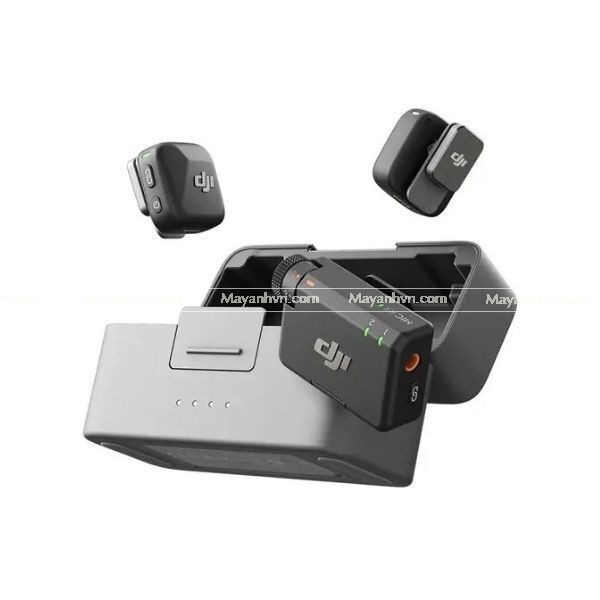 Microphone DJI Mic Mini 2S (2 TX + 1 RX + Charging Case) | Chính hãng